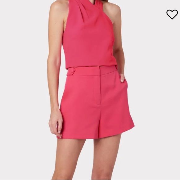 Milly Aria Cady Button Shorts size 2 - Picture 3 of 7